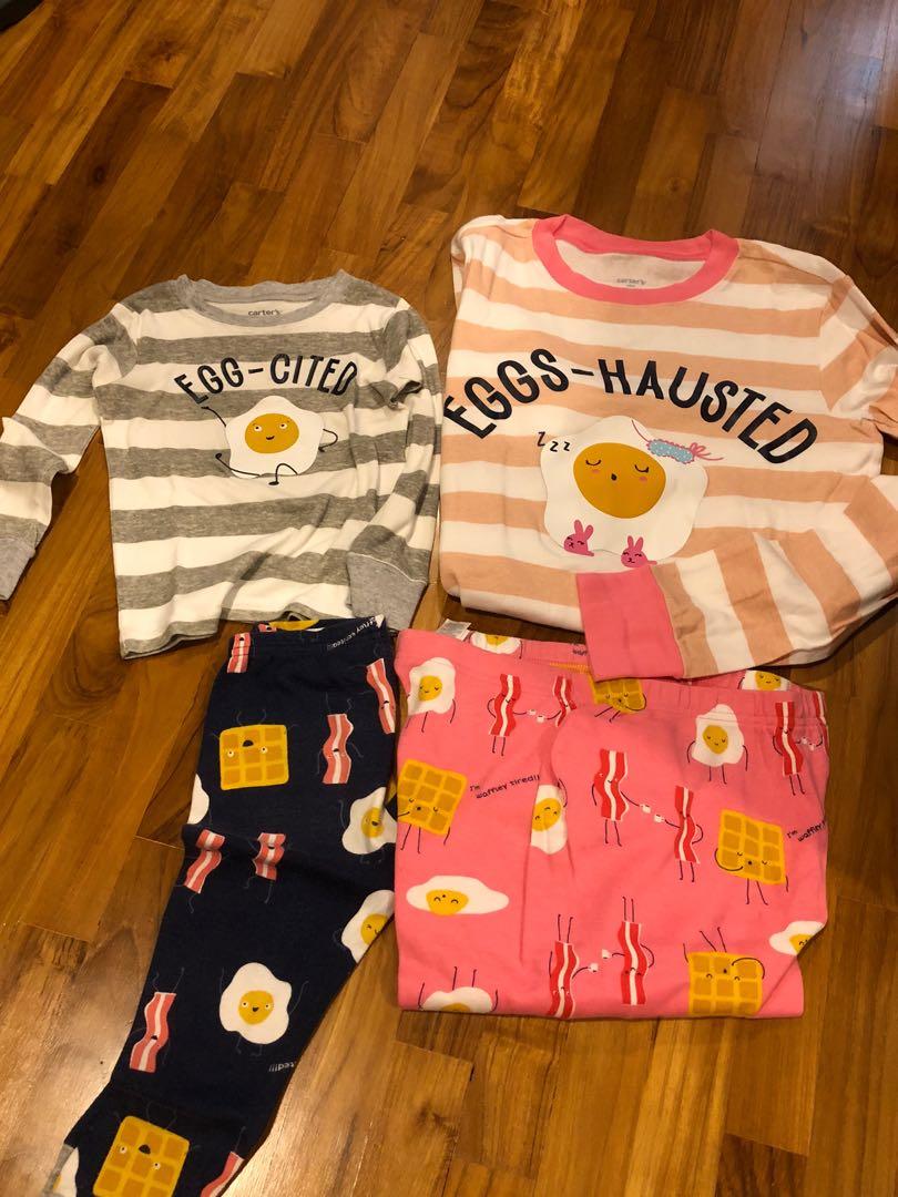 Carters eggcited pajamas clearance