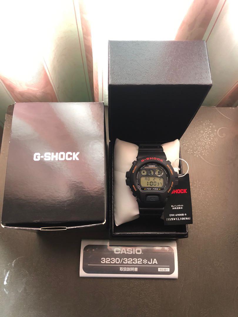 Casio G Shock Dw6900 Fox Fire Japan Set Men S Fashion Watches On Carousell