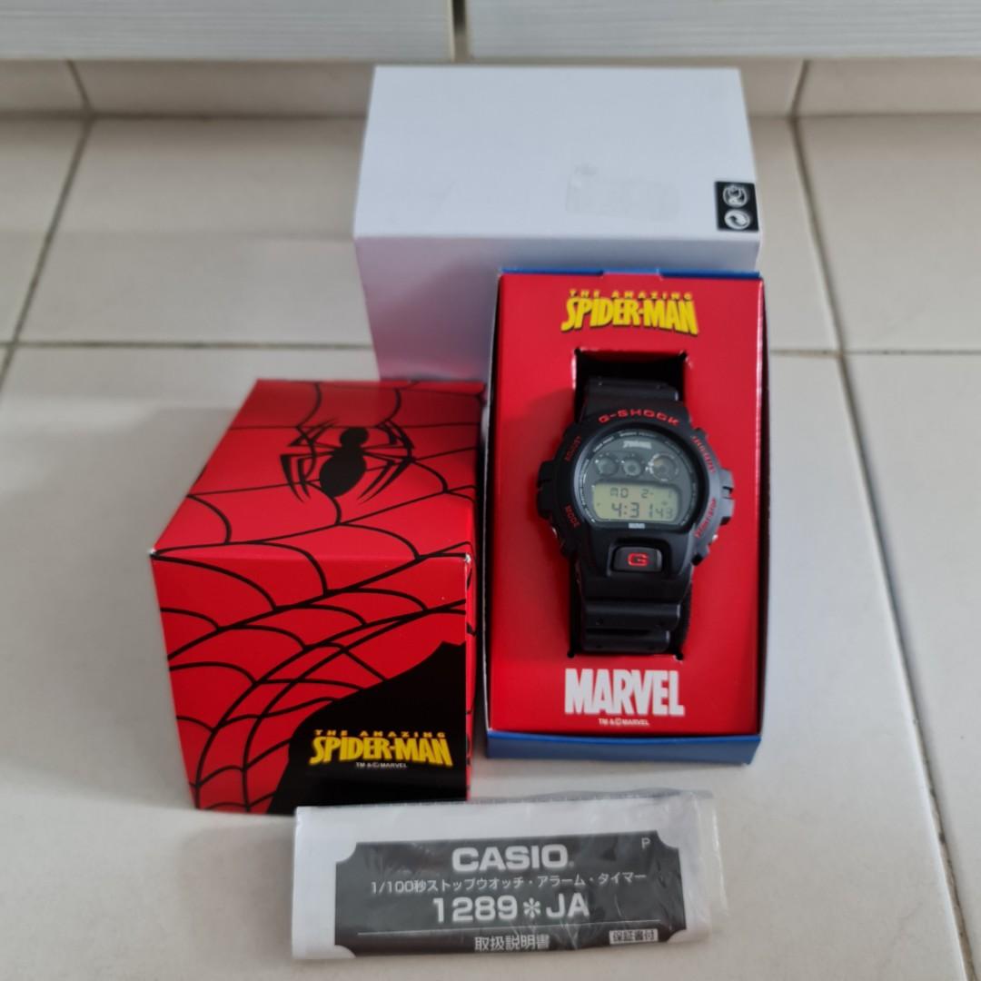 Casio G Shock Marvel Spiderman DW6900 Men s Watch Gshock series