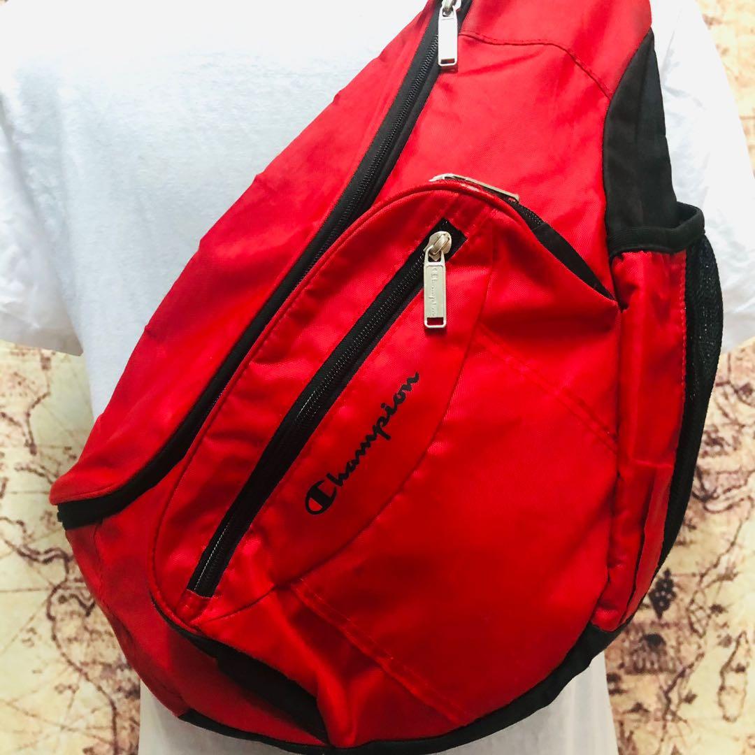Champion bags mens red top
