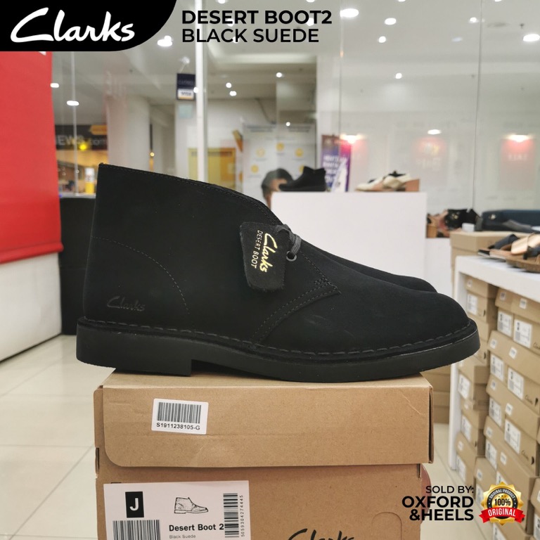 Desert boots 2025 clarks black