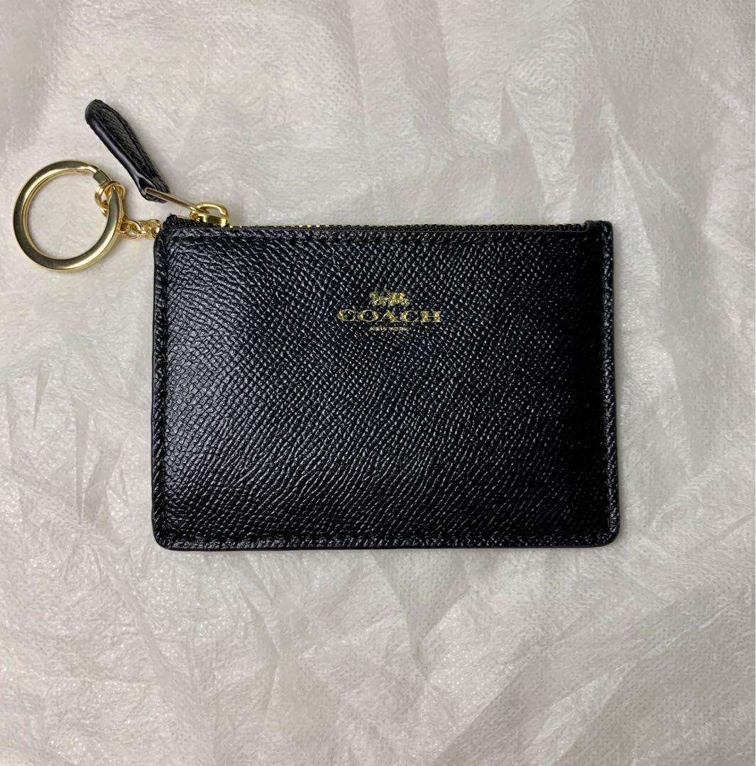 Coach black coin and card purse (authentic or money back), Women's Fashion,  Bags & Wallets, Wallets & Card holders on Carousell