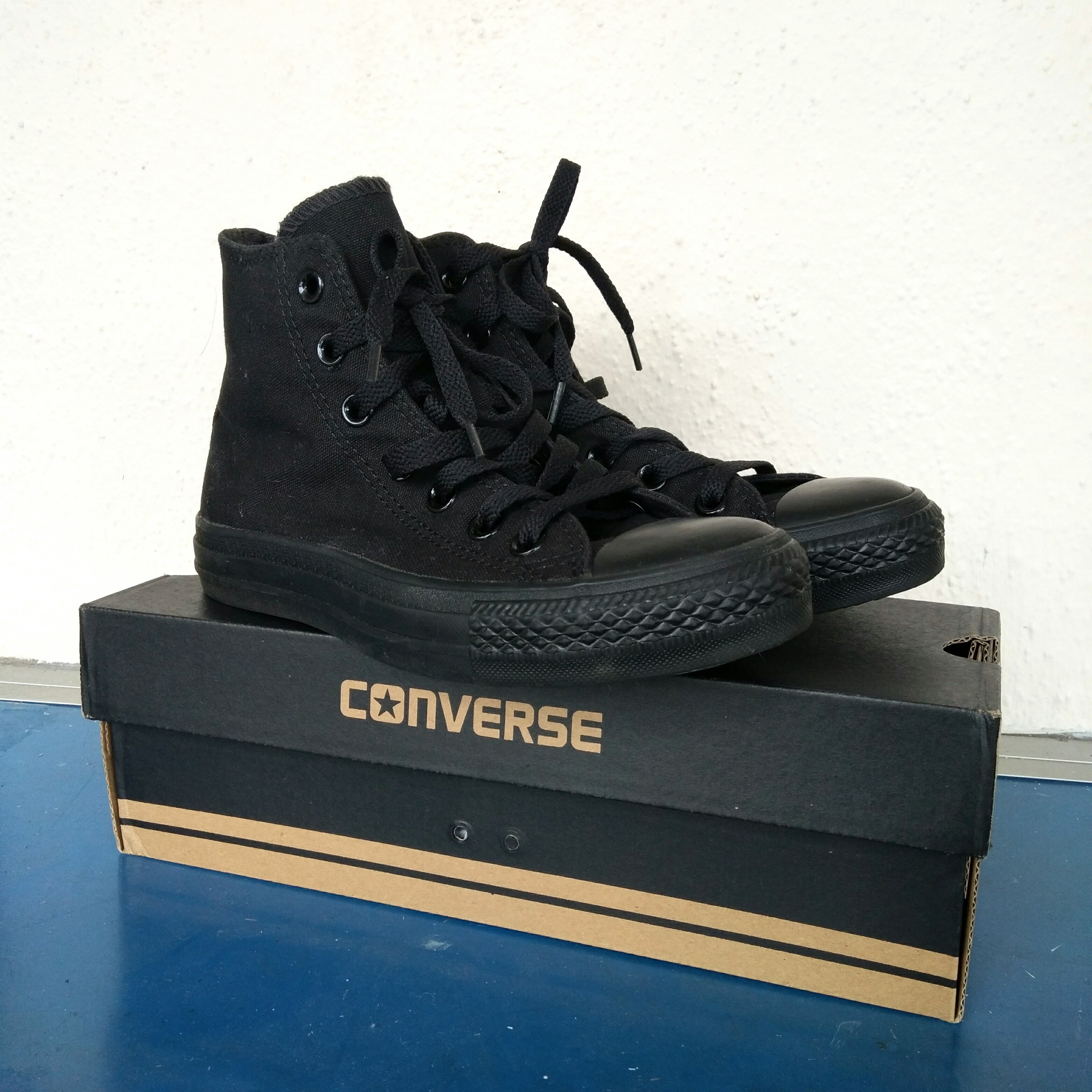 Converse Chuck Taylor All Star High Cut Black Monochrome Women s
