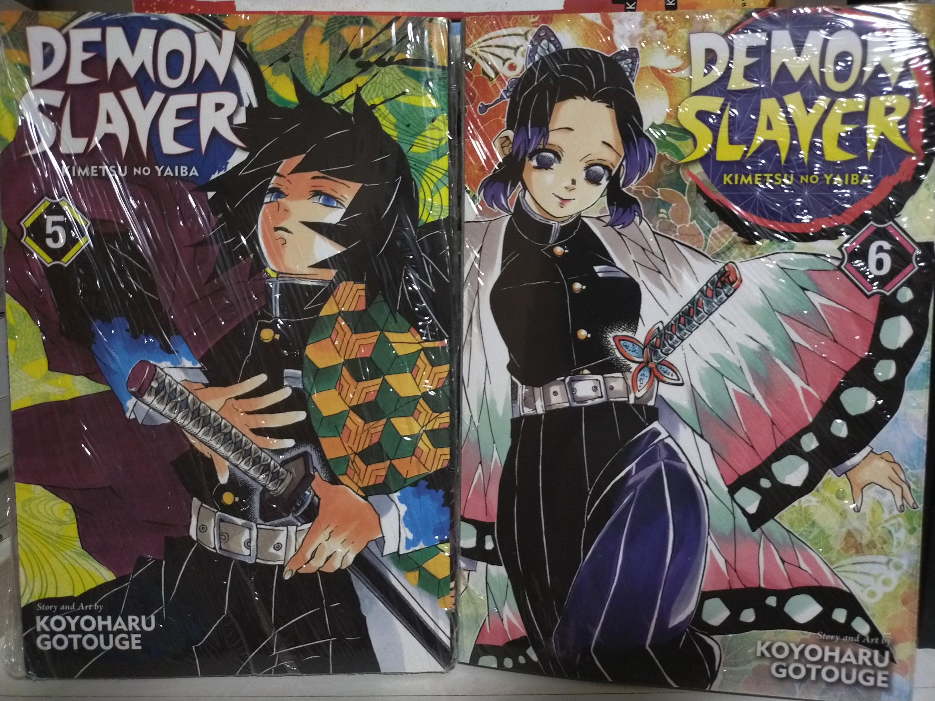 Demon Slayer Kimetsu No Yaiba Manga Vol 5 Hobbies Toys Books Magazines Comics Manga On Carousell