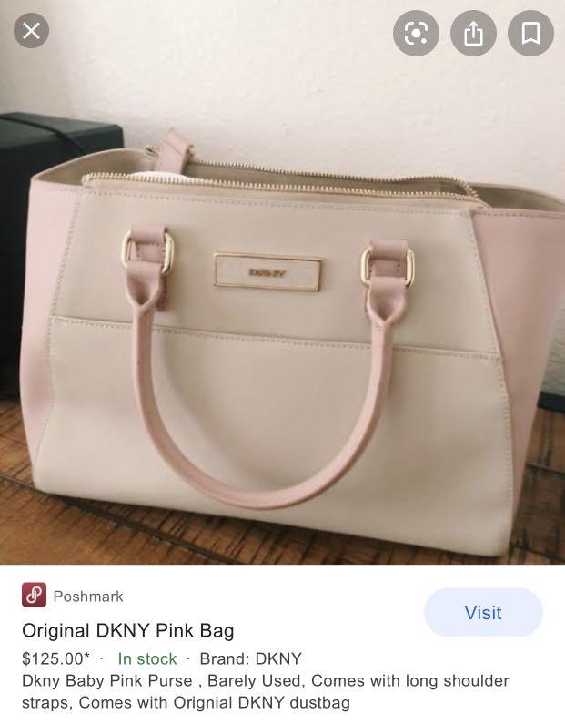 dkny pink purse