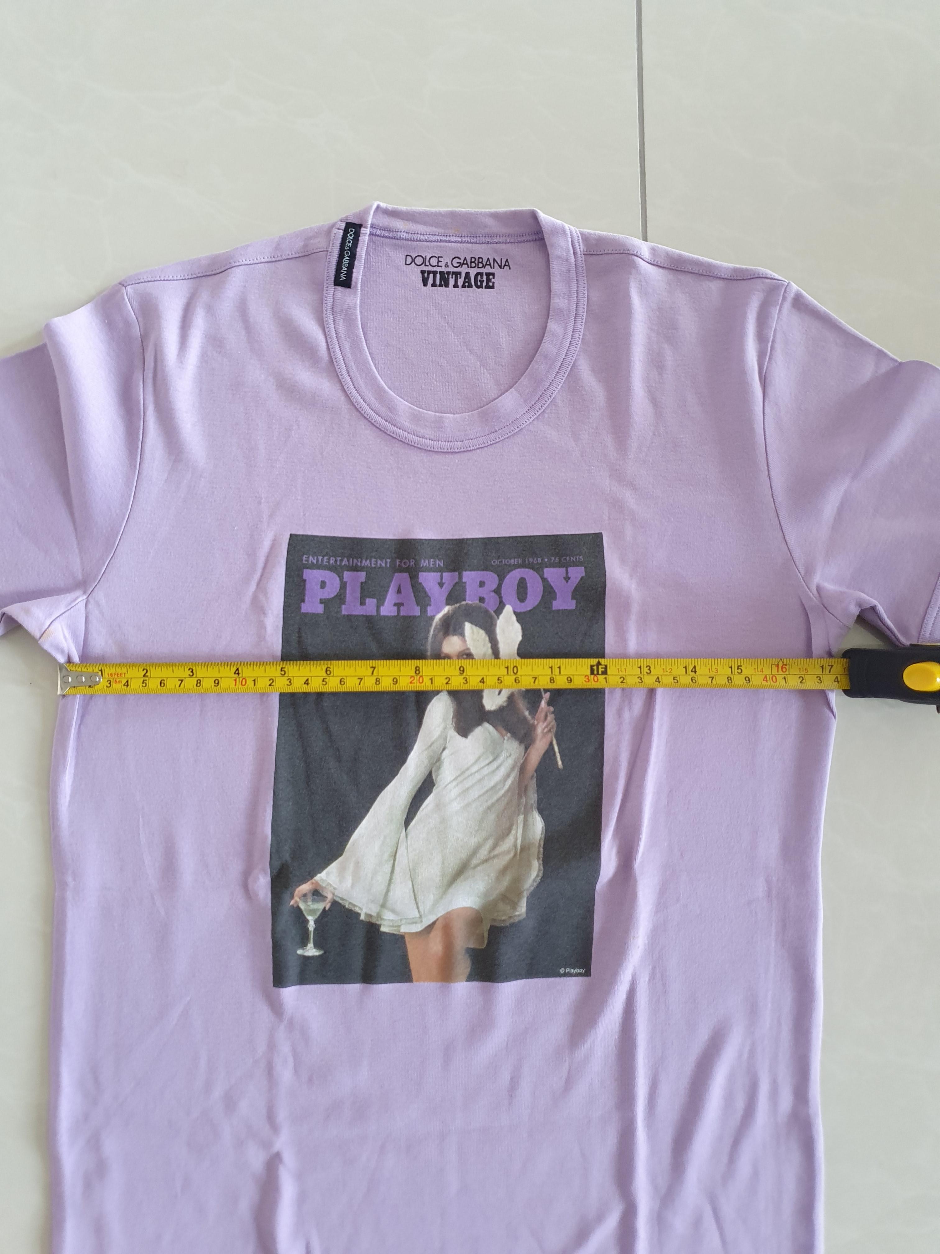 Dolce and gabbana playboy sales t shirt