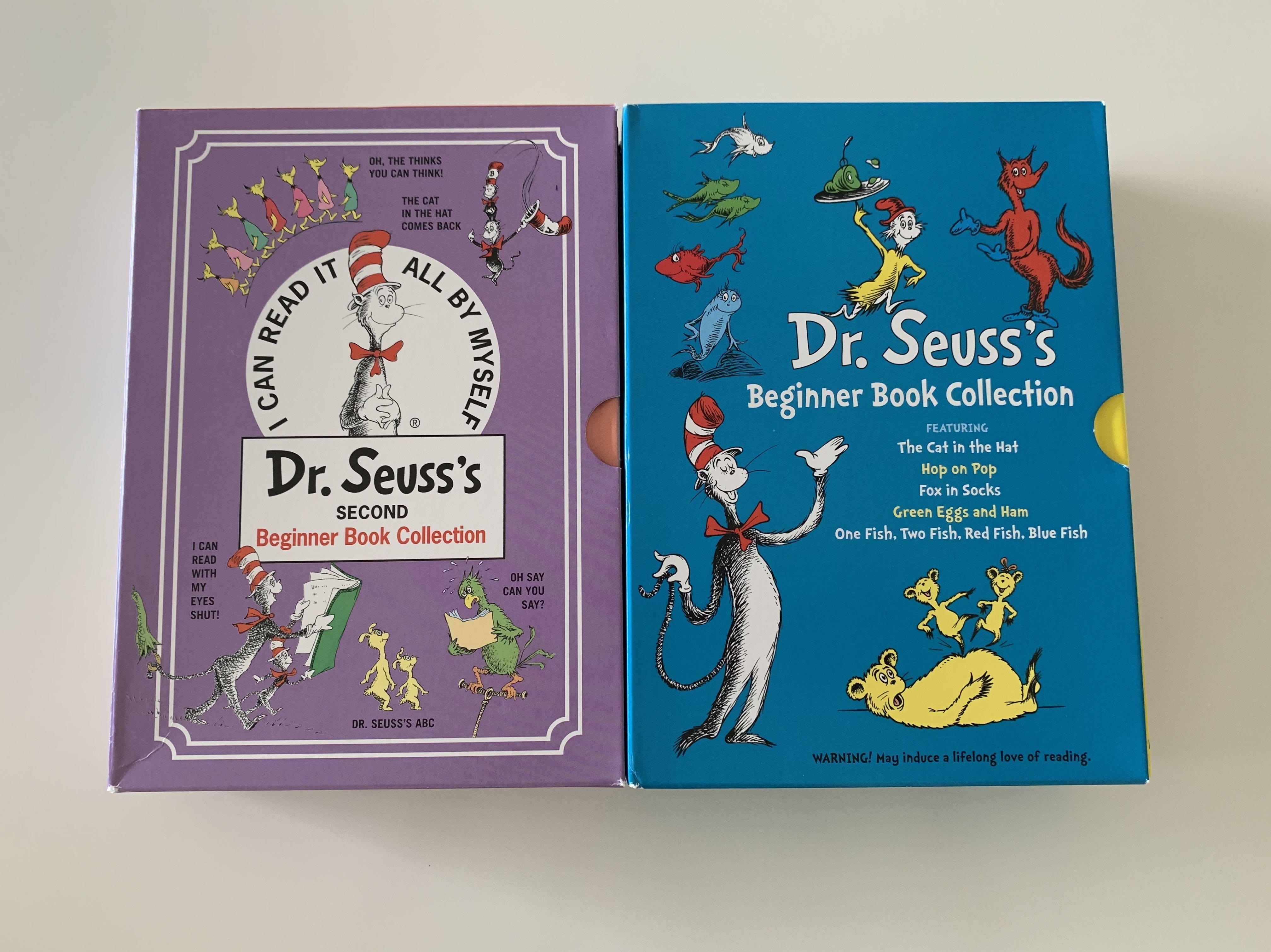 Dr Seuss Beginner Book Collection & Second Beginner Book Collection ...