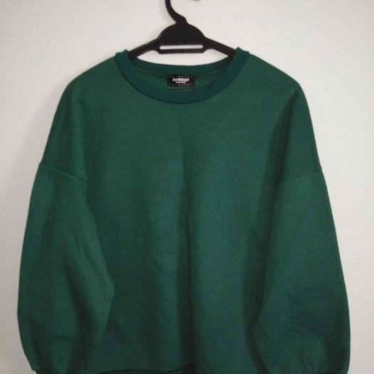 Emerald Green Sweatshirt Women s Fashion Tops Blouses on Carousell