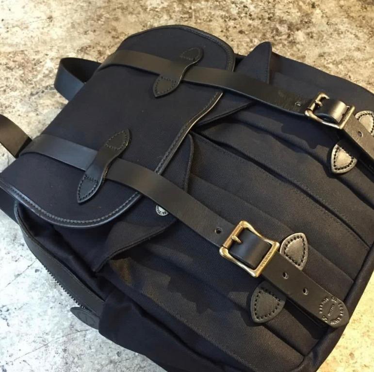 Filson rucksack backpack (limited black edition), Luxury, Bags ...