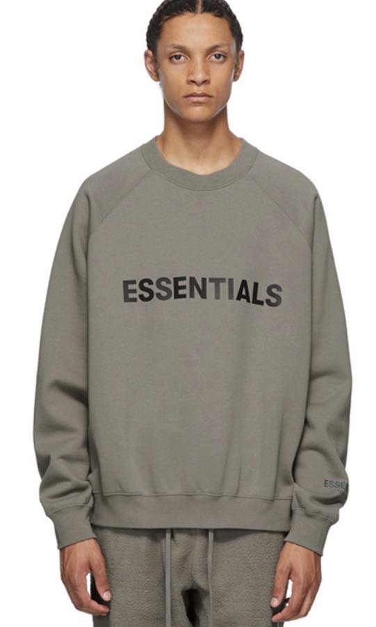 FOG Essentials Charcoal color crew neck sweatshirt
