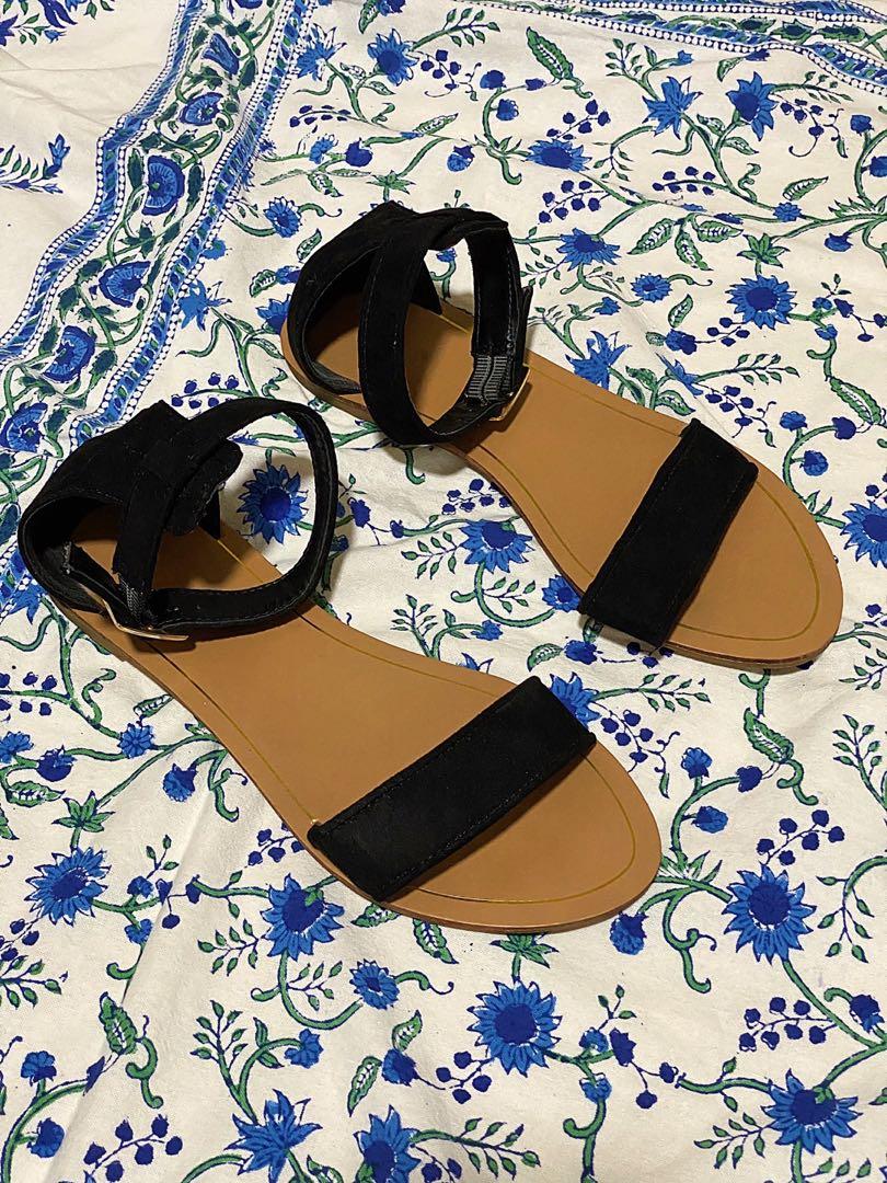 Forever 21 black hot sale sandals