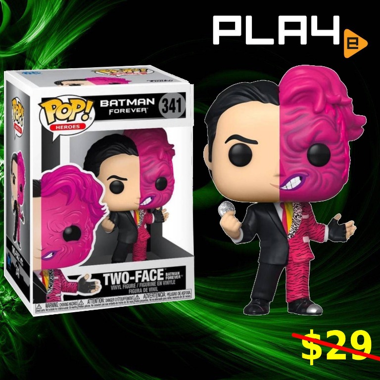Funko POP! (341) Batman Forever Two-Face (7019262) Brand New, Hobbies ...