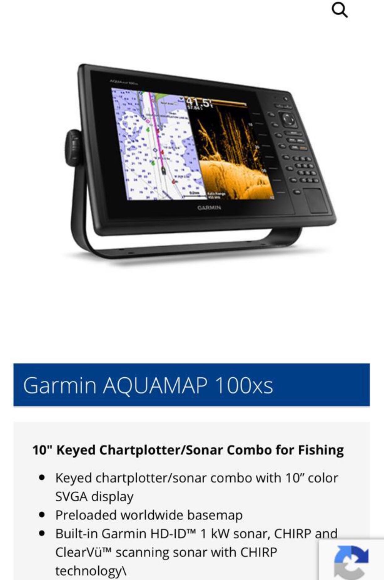 Garmin Aqumap 8 Or 10 Chart Plotter Mobile Phones Gadgets Mobile Gadget Accessories Other Mobile Gadget Accessories On Carousell