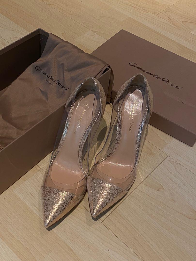 Gianvito rossi plexi pumps sizing hot sale