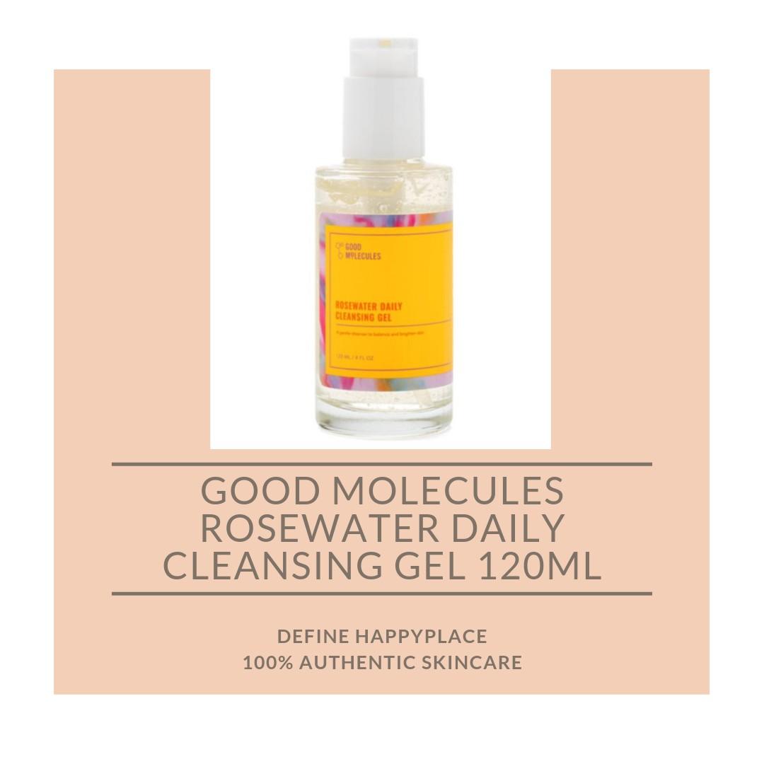 good molecules rosewater cleansing gel