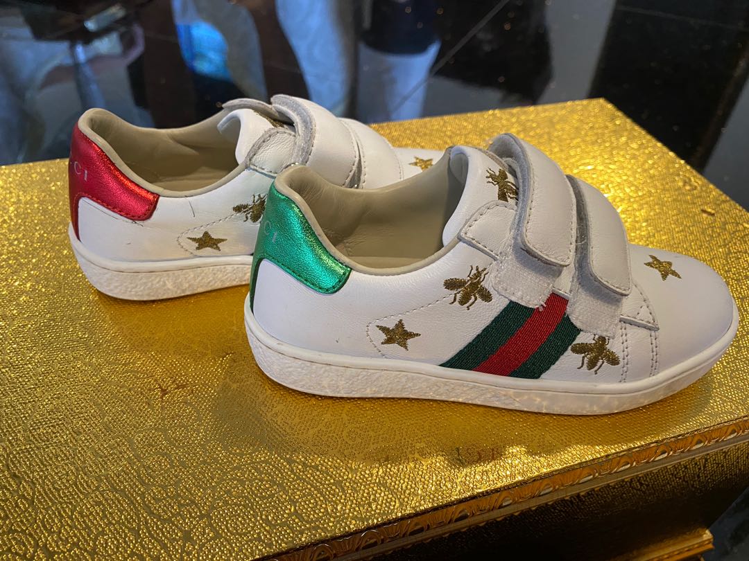 Children's gucci sneakers sales