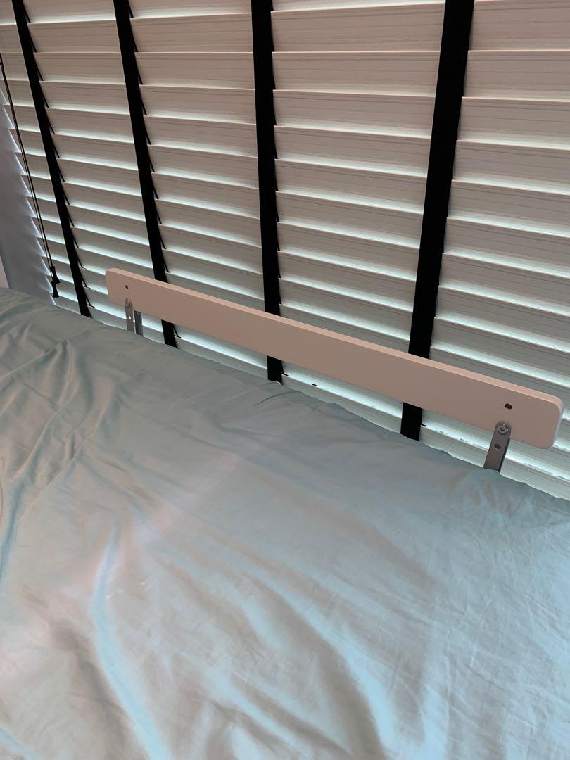 IKEA Bed Rail (White), Furniture & Home Living, Furniture, Bed Frames