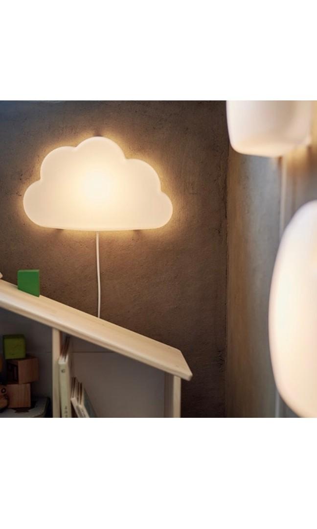 Ikea cloud shape wall lamps Furniture Home Living Lighting