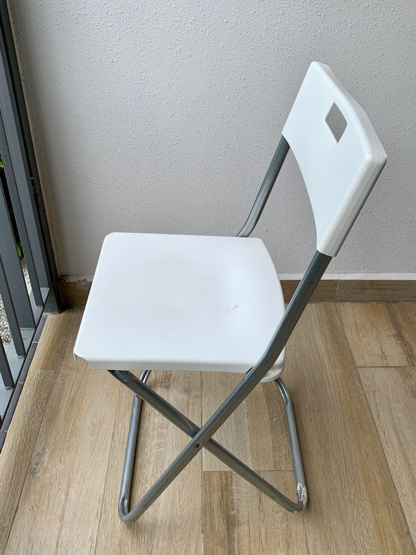 IKEA Folding Chair (Gunde) x 3, Furniture & Home Living, Furniture
