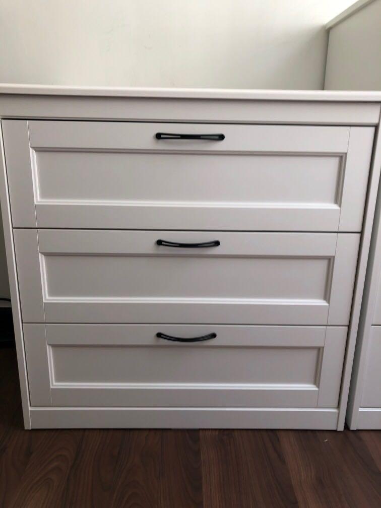 IKEA SONGESAND Chest of 3 Drawers