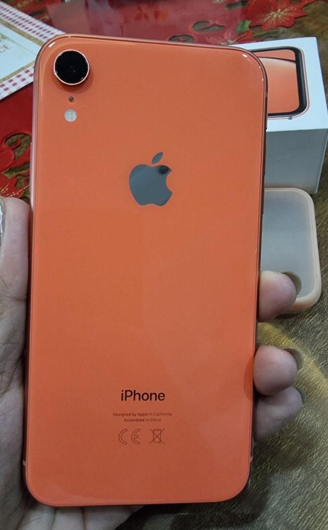 絶品 iPhone XR 10R Coral 128 GB コーラルピンク