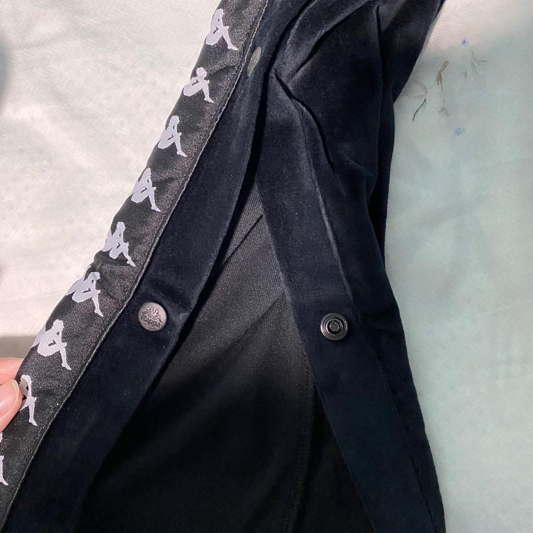 Kappa snap sales button track pants