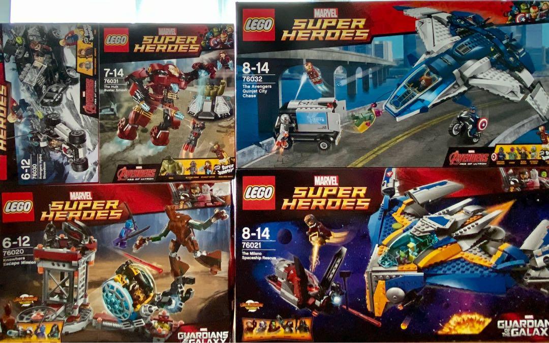 Lego Marvel Avengers Age of Ultron Guardians of the Galaxy