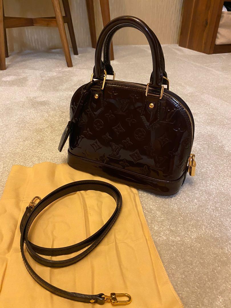 I love my Alma BB and pink Locky! : r/Louisvuitton