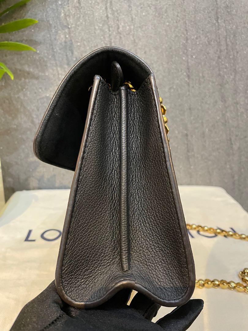 Louis Vuitton M41731 victoire 手袋腋下包帆布牛皮老花黑尺寸： 26x17x9cm - LuxuryGZ