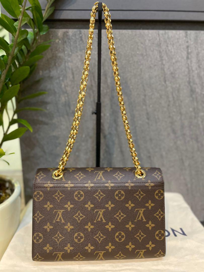 Louis Vuitton Victoire Monogram Noir Bag, Luxury, Bags & Wallets on  Carousell
