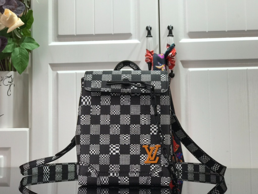 Louis Vuitton Damier Distorted Steamer Xs Bag