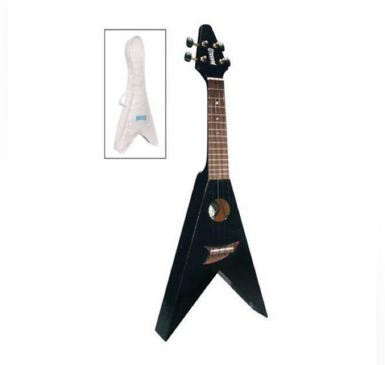 Mahalo 2018 BK Flying V Style Soprano Ukulele Hobbies Toys