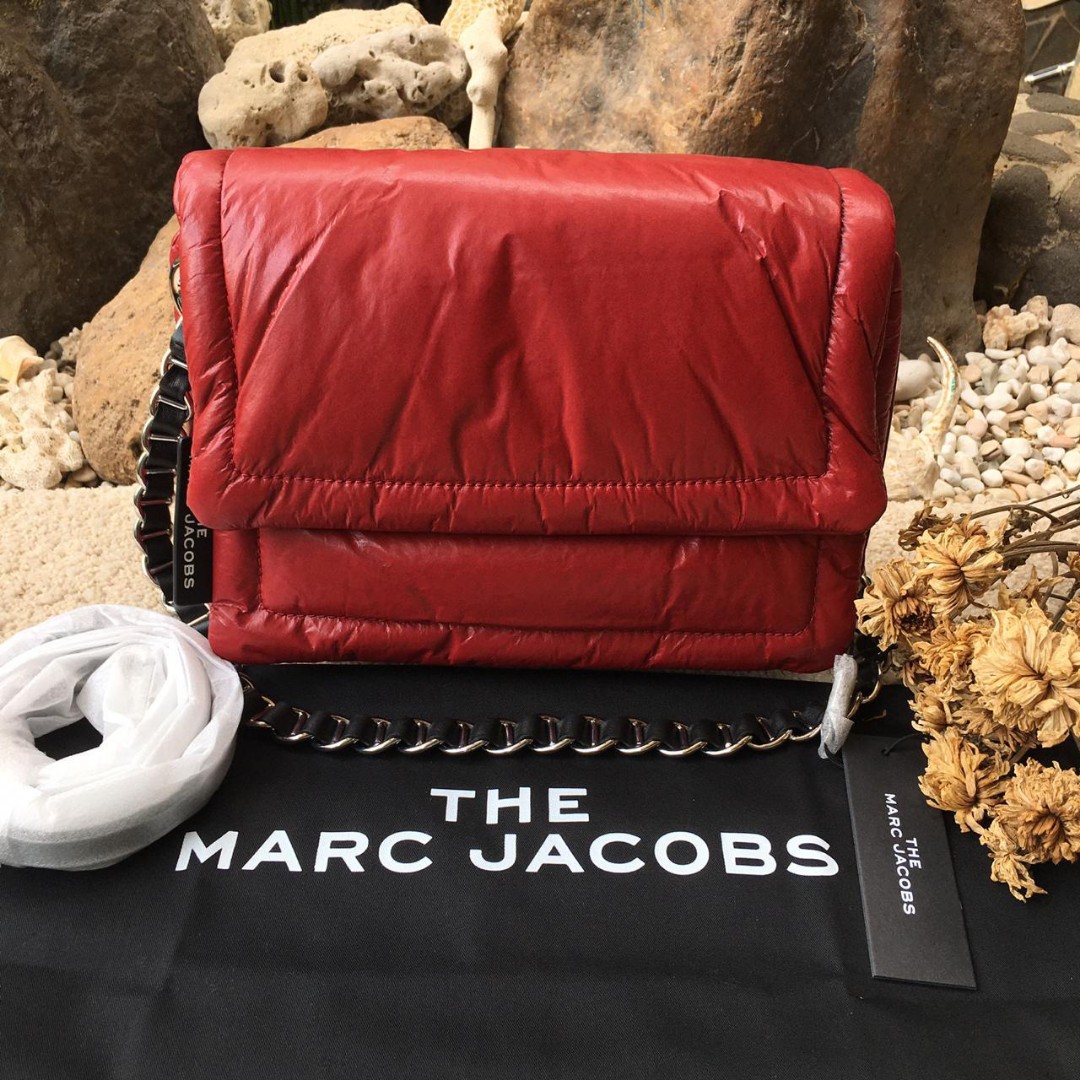 Marc Jacob Pillow Bag Red Medium Size