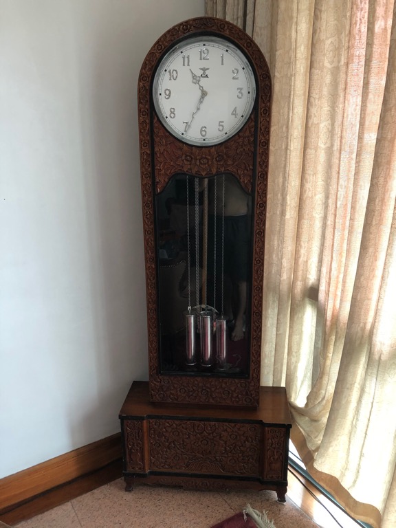 Mauthe Grandfather Clock (Mechanical Chain Driven) German Made