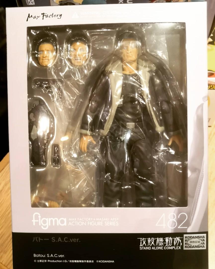 figma Batou: S.A.C.ver. (GHOST IN THE SHELL STAND ALONE COMPLEX) Action  Figure