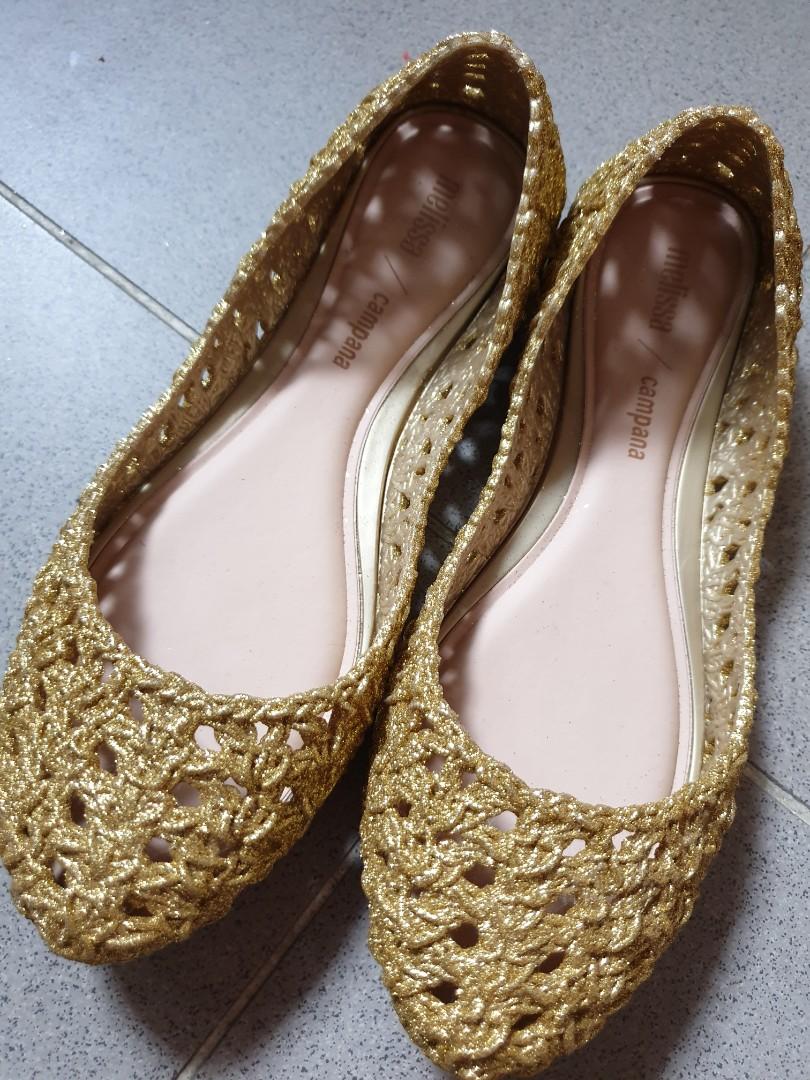Melissa campana new arrivals gold glitter