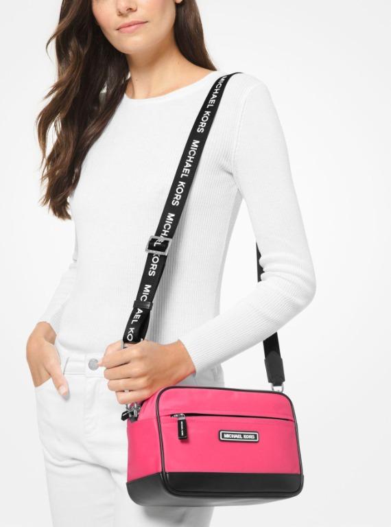 Michael Kors Nylon Medium Camera Bag Women s Fashion Bags