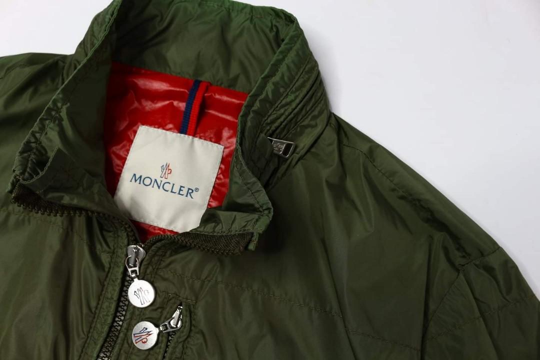Moncler Olive Green Lightweight Jacket 