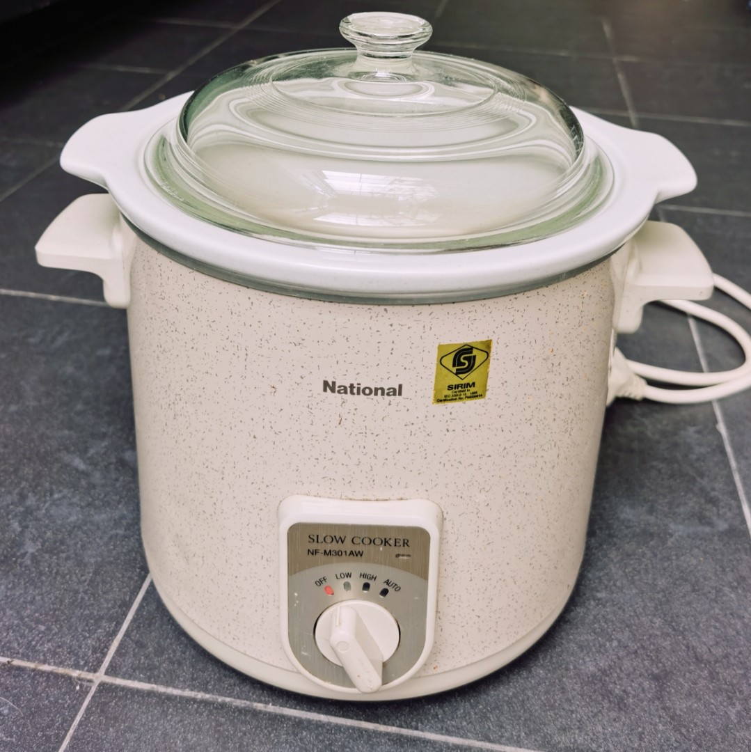 National NFM301AW Slow Cooker, TV & Home Appliances, Kitchen