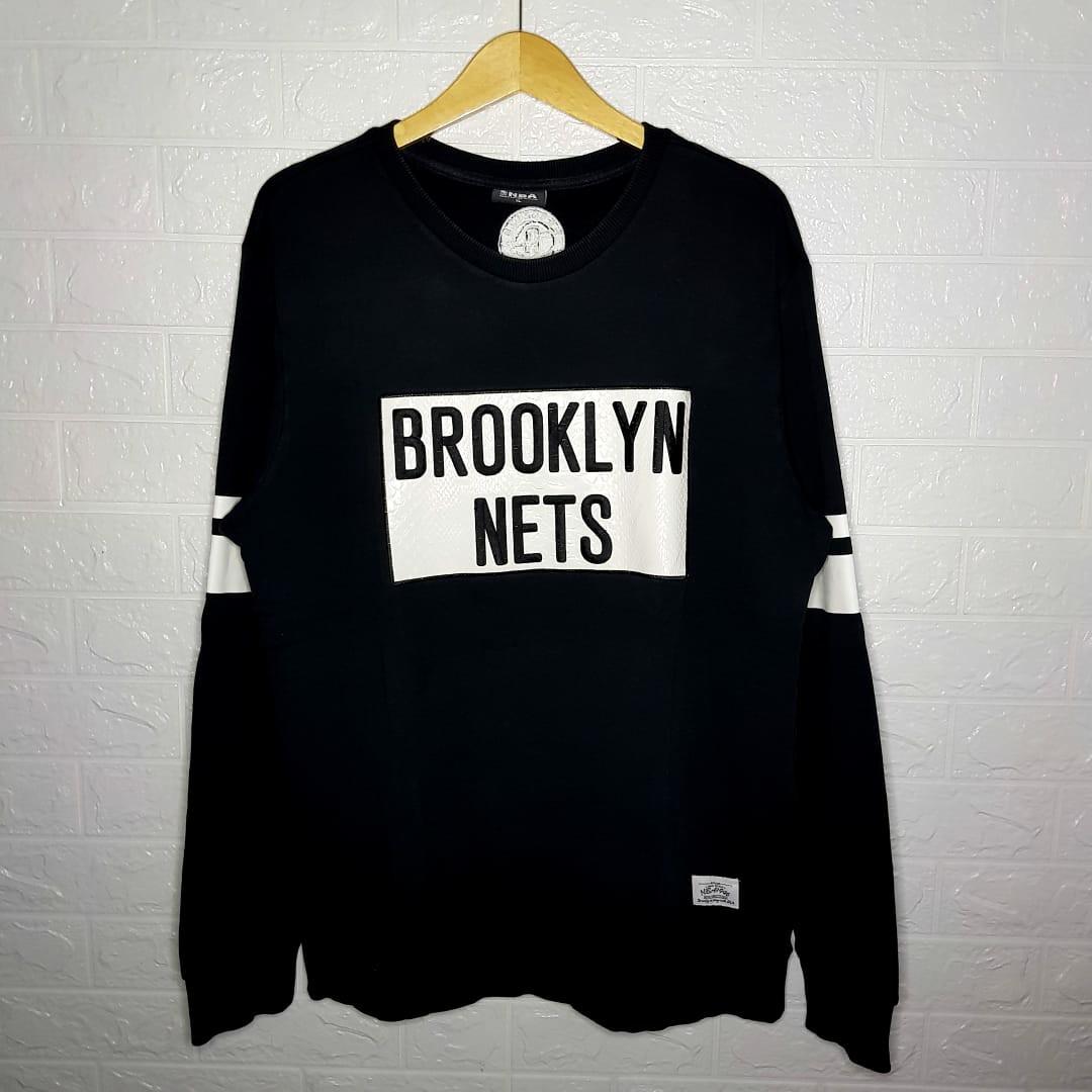 Brooklyn nets crewneck hotsell
