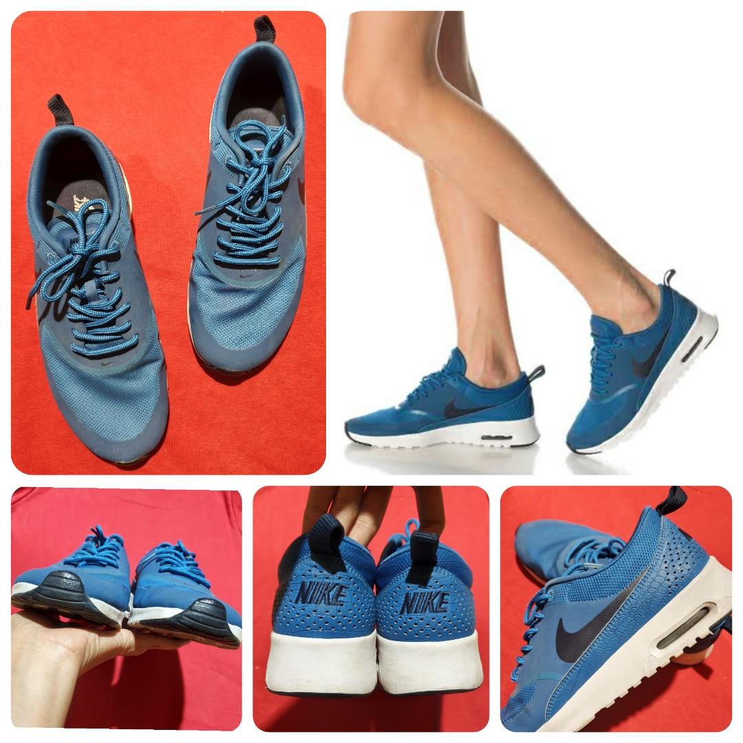 Nike Air Max Thea Original Sepatu Sneakers cewek Sepatu Sneakers Cowok Air Max blue Sepatu Nike size 40