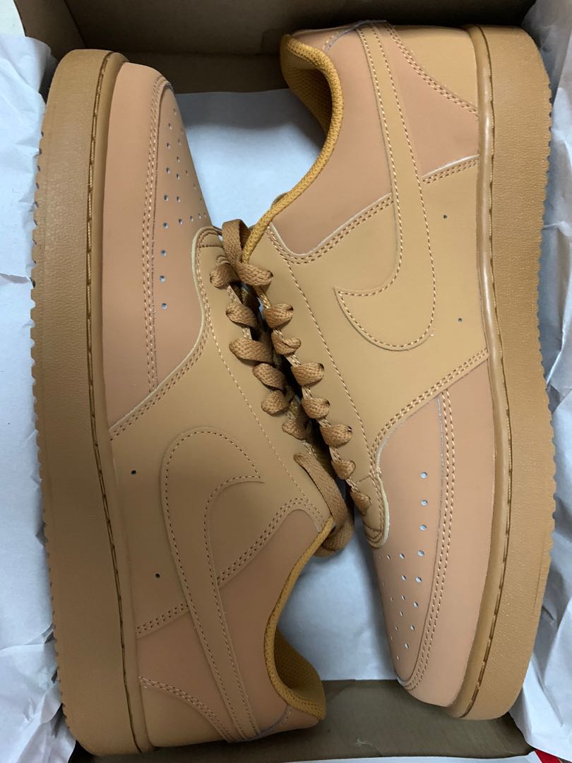 nike court vision low flax