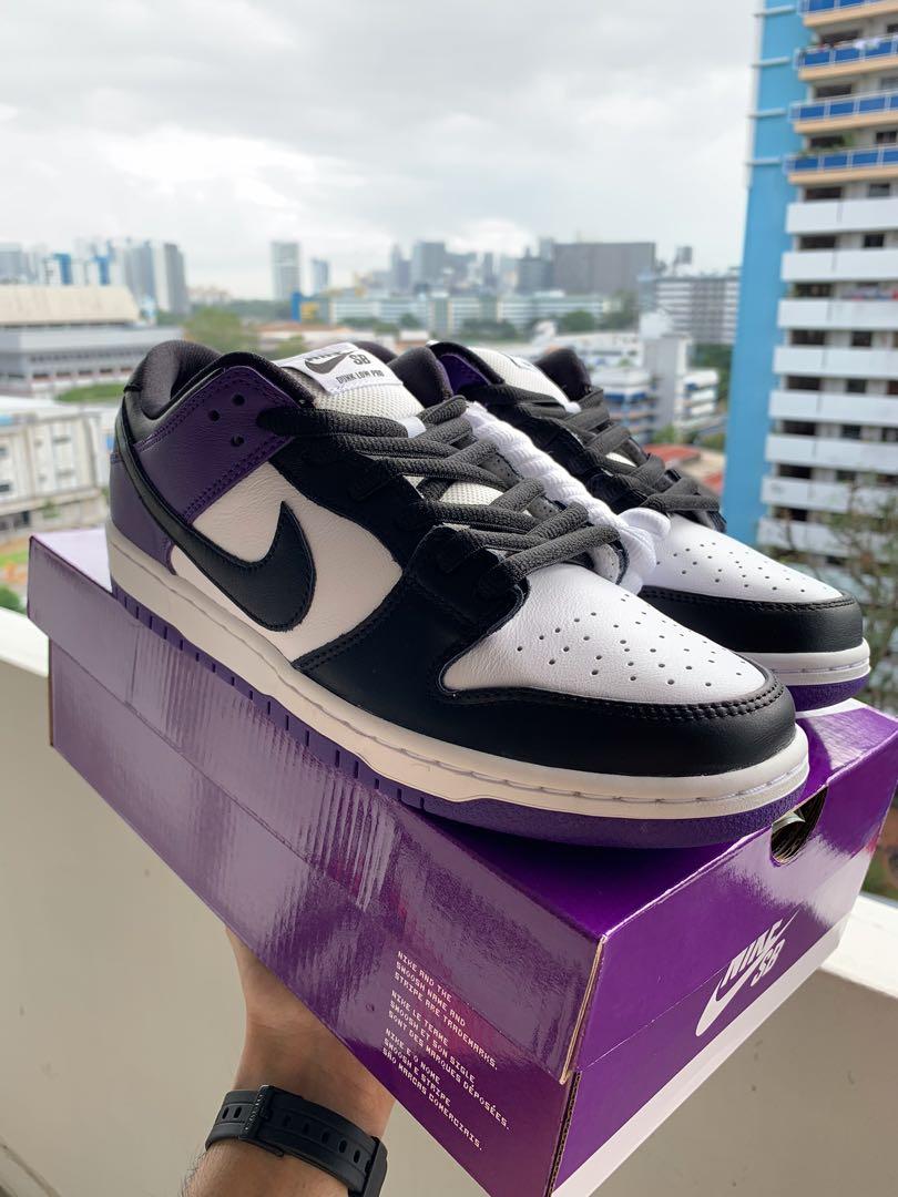Nike SB dunk pro court purple, Men's Fashion, Footwear, Sneakers on  Carousell