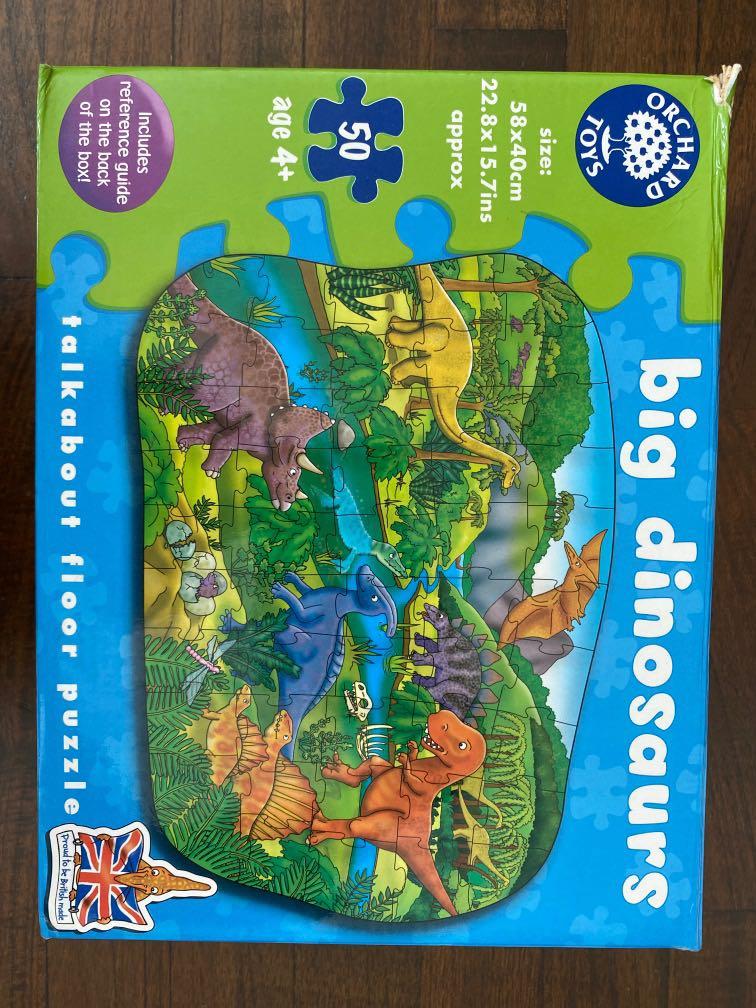 Orchard Toys 50 Pcs Dinosaur Puzzle