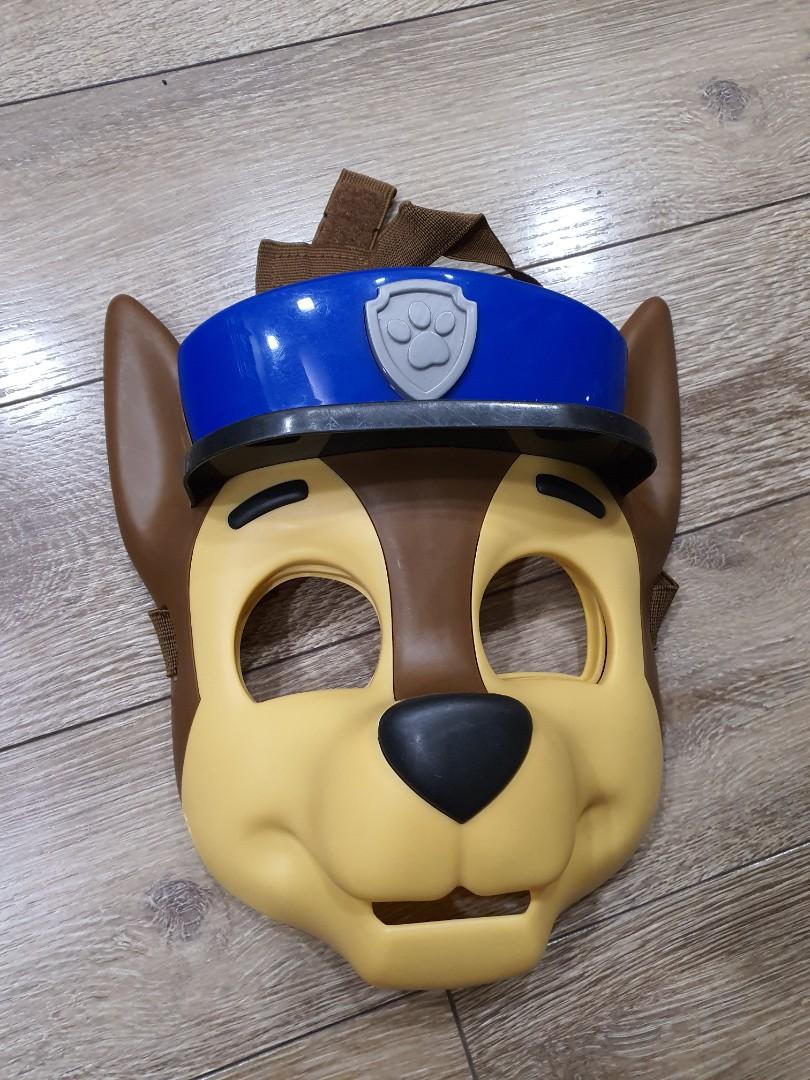 tråd tilstrækkelig at tiltrække Paw patrol plastic 3D mask (chase), Hobbies & Toys, Toys & Games on  Carousell