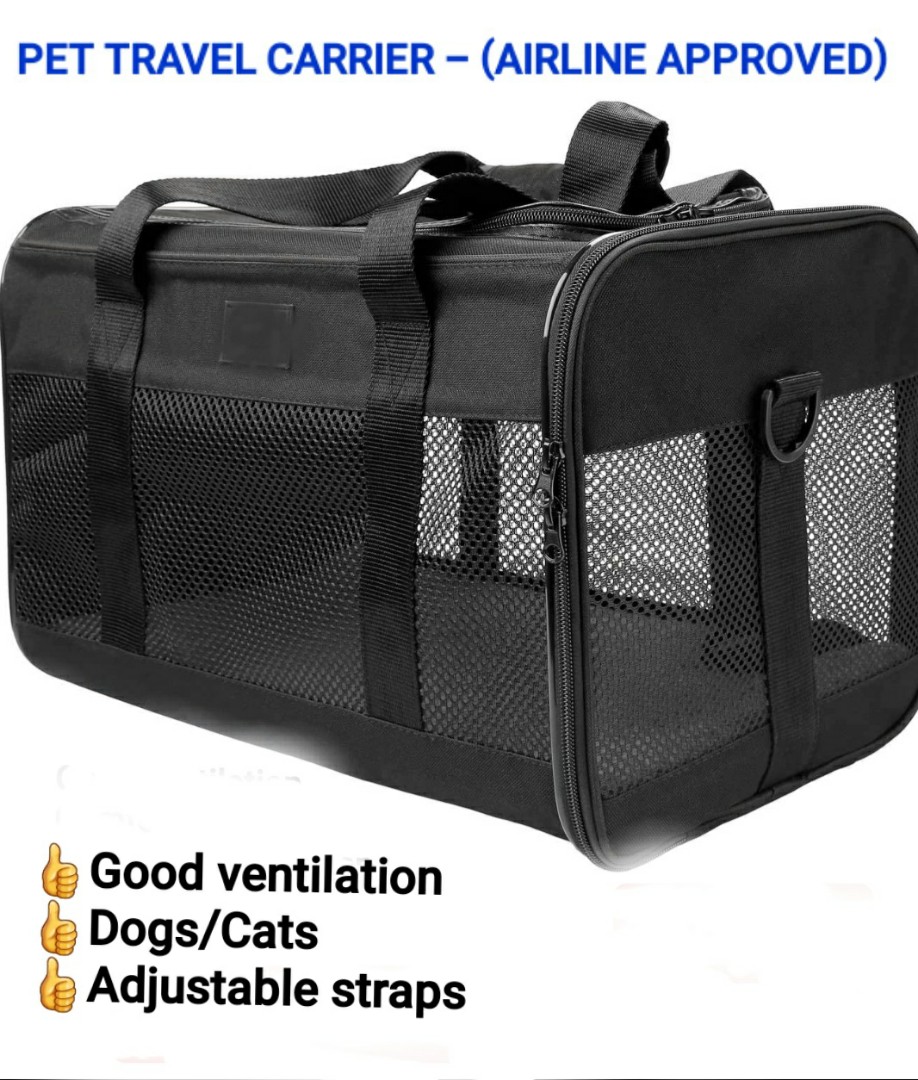 PET TRAVEL CARRIER (AIRLINE APPROVED), Pet Supplies, Homes & Other Pet