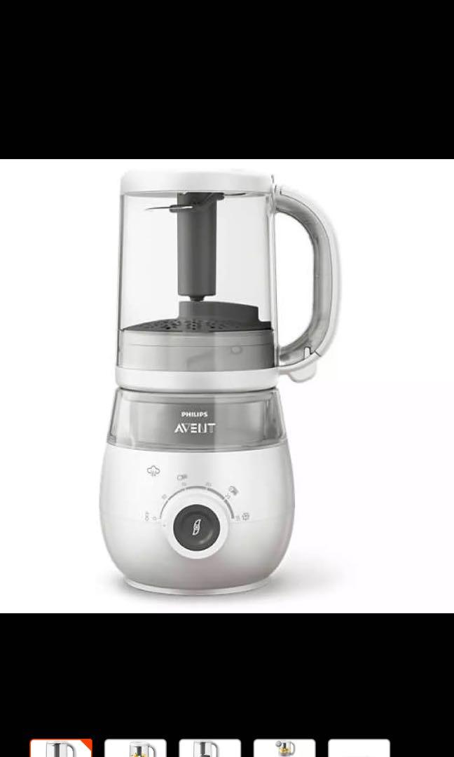 Philips avent steamer blender 4 in 1 manual clearance