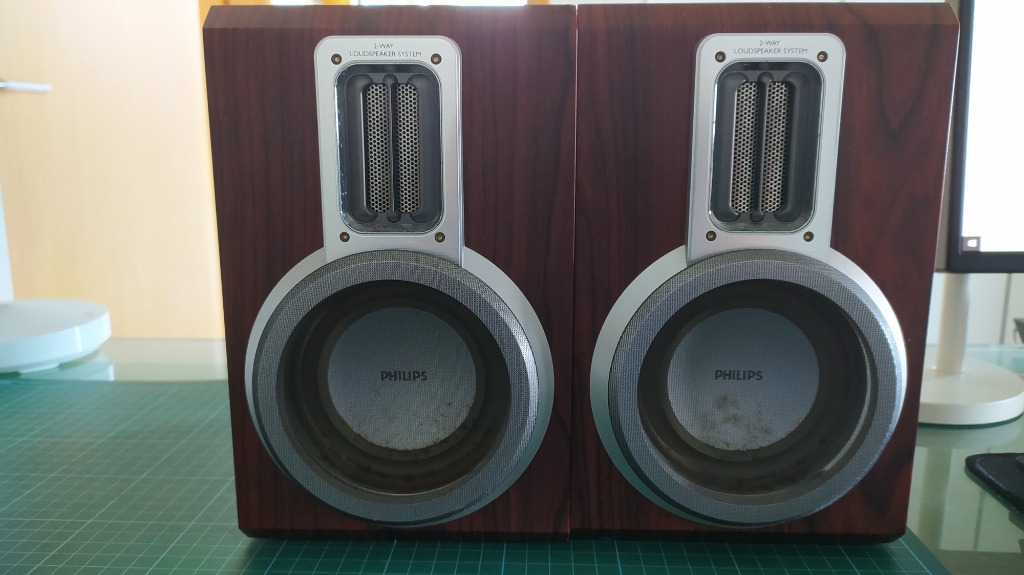 Philips bookshelf speakers discount