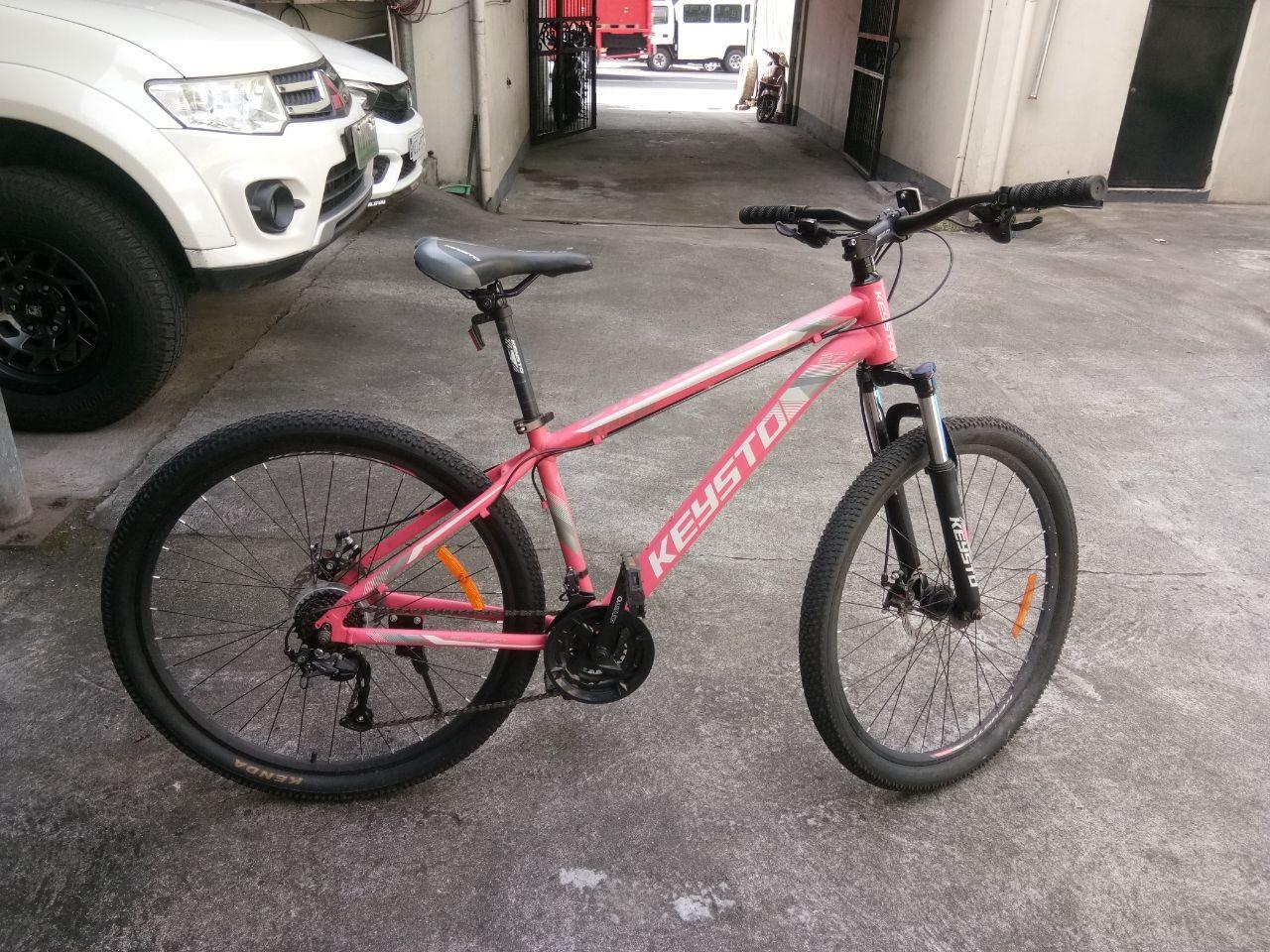 PINK KEYSTO BIKE (Good as new), Sports 