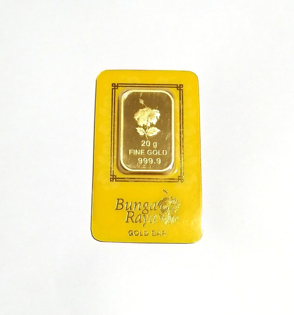 Poh Kong 20g 999.9 Gold Bar (2 pcs), Women's Fashion, Jewelry
